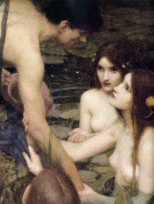 La maman et la putain : illustration de JW Waterhouse