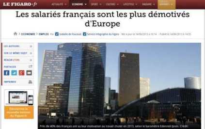 Salaries démotivés : l'exemple du figaro