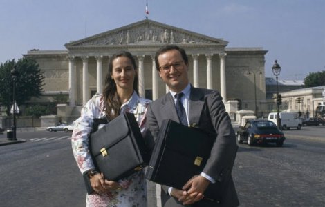 Francois Hollande en 1980