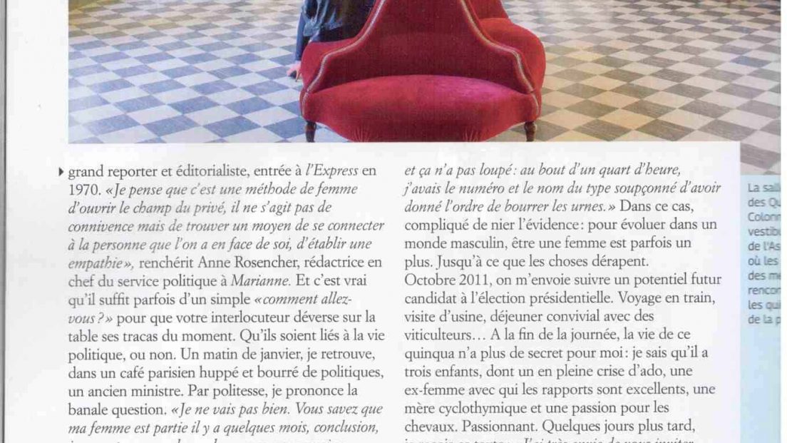 Femmes journalistes en politique, séduites par les hommes de pouvoir, p3