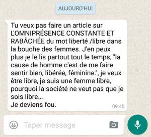 Des femmes éprises de liberté