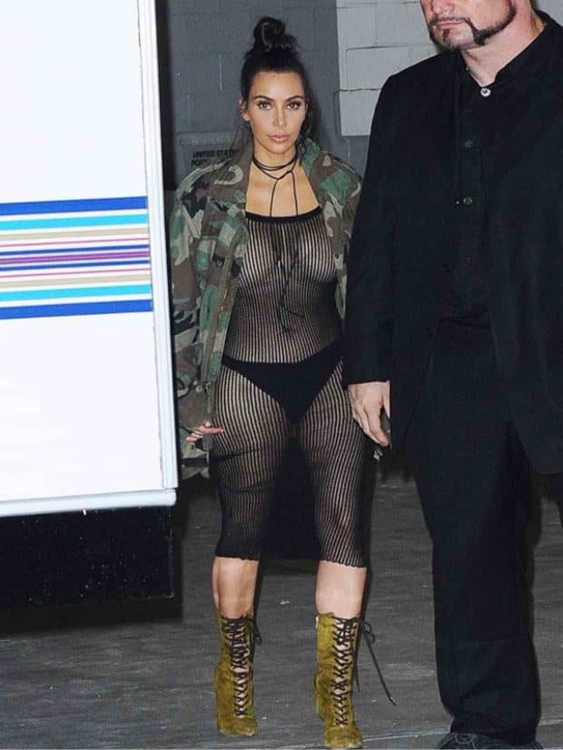 Ce que veulent les hommes à faible niveau culturel: Kim Kardashian