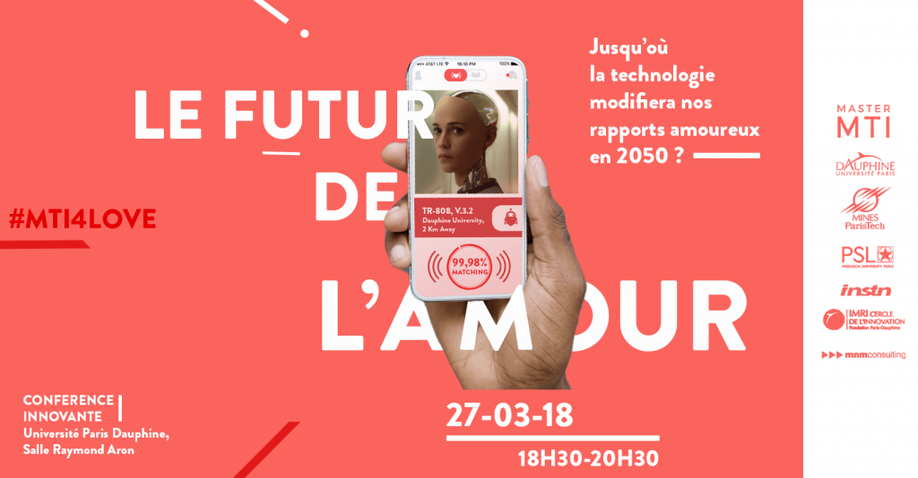 Le Futur de l'Amour, conférence 2018 à l'Université Paris Dauphine