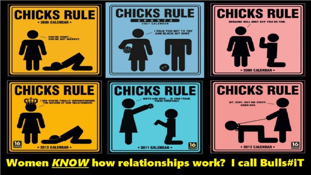 Relations vues par les MGTOW (forum MGTOW)