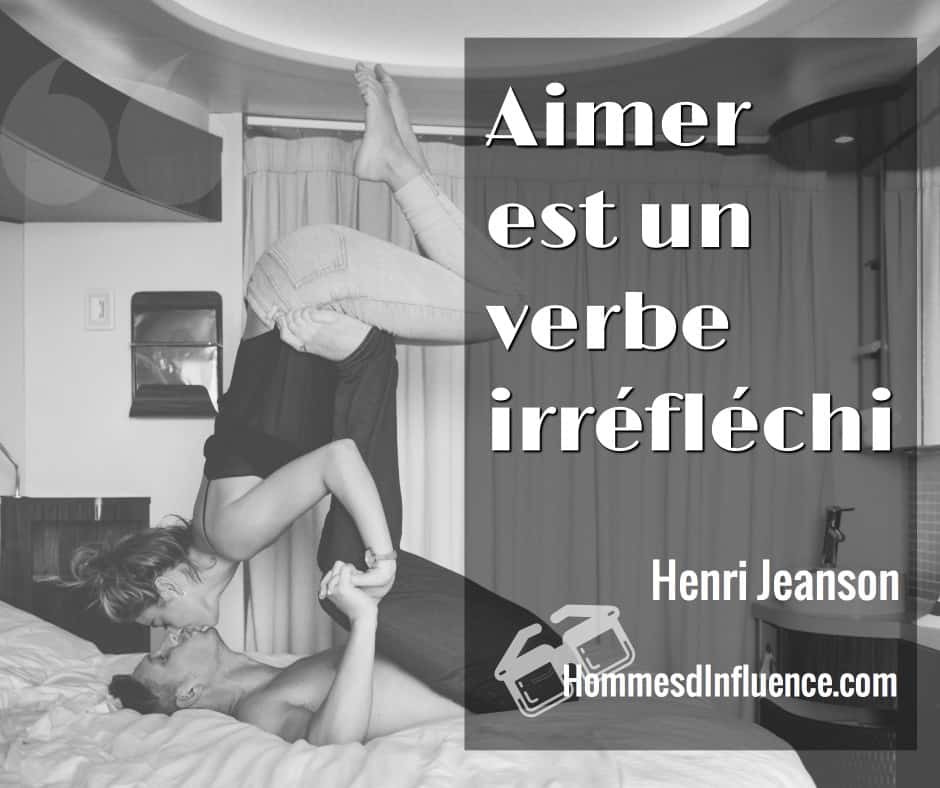 Aimer est un verbe irréfléchi