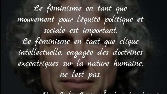 Comprendre la nature humaine, Steven Pinker